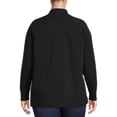 thumbnail image 3 of Terra & Sky Women's Plus Size Quarter-Zip Sweatshirt, 3 of 5