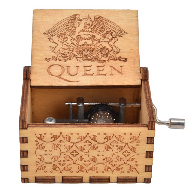 Caja musical de madera, caja de música Mini cajas de música exquisitamente talladas para niñas Confiabilidad excepcional Jadeshay A