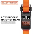 thumbnail image 3 of Correas de amarre con trinquete BLACK+DECKER BD1005 de 1 m x 3 m, paquete de 4, 3 of 9