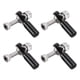 thumbnail image 1 of 4PCS M2/2mm 15mm extremo de varilla de enlace, extremo de varilla de dirección, adaptador de cabeza de bola negro para barco de rastreo RC, 1 of 3
