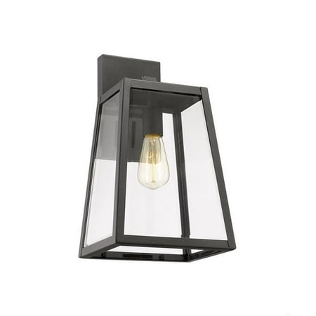 

Xandra Industrial 1 Light Textured Black Outdoor Wall Sconce - 16 in.