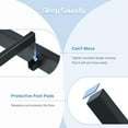 thumbnail image 6 of 4 Ever Twin Size Metal Bed Frame with USB Charging, LED Lights, Heavy Duty, No Box Spring Required, Black, 6 of 7
