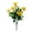 Yellow, variant on UV Resistant Outdoor Artificial Daisy Flowers Bouquet, Realistic Faux Greenery Bonsais for Hanging Bonsaier, Lifelike Floral Decor for Porch Patio Garden Yard Indoor Table Centerpiece, Orange