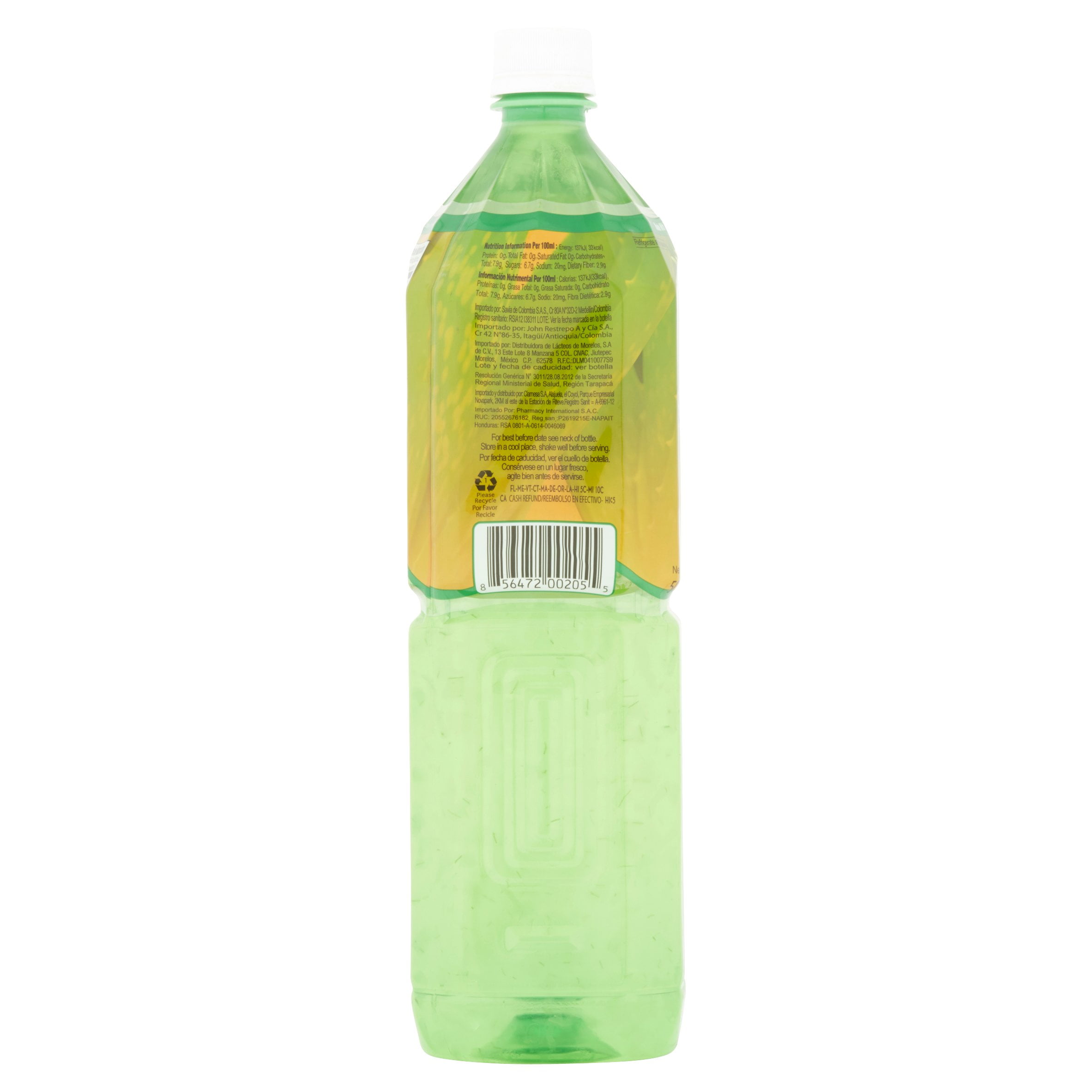 Savia Aloe Vera Juice, Original, 50.7 Fl Oz