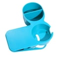 thumbnail image 3 of Dalazy Multi-Fonctionnel Bureau Table Bureau Tasse Titulaire Pince Clip Bleu, 3 of 8