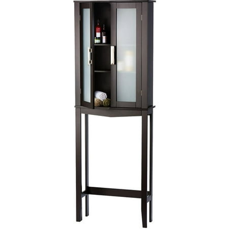 Homz Contemporary Over the Toilet Space Saver Etagere, Espresso ... Homz Contemporary Over the Toilet Space Saver Etagere, Espresso ...