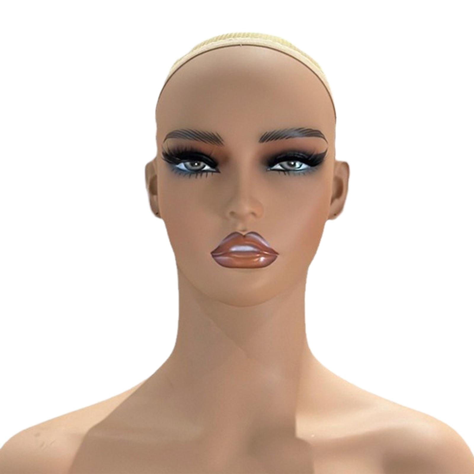 Gazechimp Mannequin Head Professional Multipurpose Holder for Jewelry Earrings