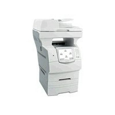3100 Laser - Lexmark X - Multifunction printer - B/W - laser - Legal (8.5 in x 14 in) (original) - Legal (media) - up to 50 ppm (copying) - up to 50 ppm (printing) - 1100 sheets - 33.6 Kbps - USB, LAN