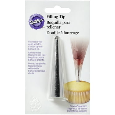 Wilton #230 Bismark Tip for Filling Cupcakes, Pastries and More, 1-Piece