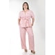 thumbnail image 4 of Set con detalle de cierre Roman Fashion /Tallas Extras, 2654 (Rosa) rosa 42, 4 of 6