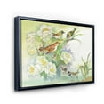 thumbnail image 3 of Designart 'Birds and Flowers In Rustic Scenery' Traditional Framed Canvas Wall Art Print, 3 of 5