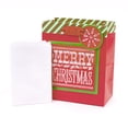 Hallmark Small Christmas Gift Bag with Tissue Paper (Merry Christmas