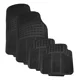 thumbnail image 2 of TAPETE HULE GRUESO 3 PZAS NEGRO, 2 of 3