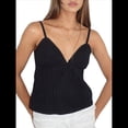 thumbnail image 2 of Camisola Sin Mangas con Tirantes Finos para Mujer, Top de Verano para Salir Negro L, 2 of 10