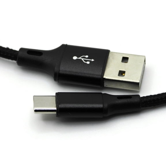 USB Type C Cable 0.8ft LEGITTECH USB to USB-C Cable Fast Charging Cable, Black