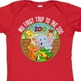 thumbnail image 4 of Inktastic 1st Trip to Zoo Animals Boys or Girls Baby Bodysuit, 4 of 5