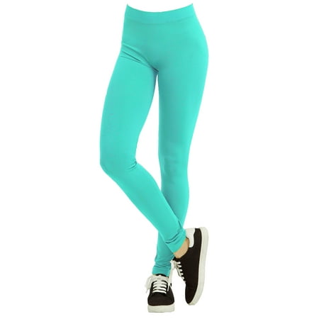 Polyester Spandex Seamless Womens Full Length Leggings