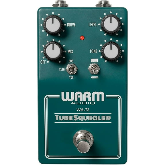 Warm Audio WA-TS Tube Squealer Dual Overdrive Effects Pedal - Vintage Green