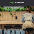 thumbnail image 2 of TOPGREENER USB Wall Outlet Charger 3.6A, Dual Port, 15A Tamper-Resistant Electrical Receptacles, TU2153A-BK, Black, 3 Pack, 2 of 5
