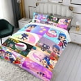 thumbnail image 3 of True and the Rainbow Kingdom Bedding All Season Comforter Cover Set with 2 Pillow Cases, 3 Piece Soft Kids Bedding Set for Boys/Girls, Machine Washable (Full), 3 of 6