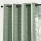 thumbnail image 2 of Cortinas Jinchan Blackout 95% Boho 160x160 cm Blanco/Verde Salvia, 2 of 7