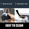 thumbnail image 6 of ACDANC Silicone Stove Gap Covers (2 Pack),Stove Guard,Oven Gap Filler,Heat Resistant Stove Gap Filler,Seal Gap Between Oven Kitchen Cabinet and Stove Countertop,Easy Clean (30 Inch,Black), 6 of 7