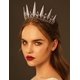 thumbnail image 3 of Tiaras y coronas doradas para mujer, tiara de boda de cristal para novia, corona de cumpleaños de metal, accesorios de fiesta de disfraces para cumpleaños, Halloween, graduación, oro, 3 of 5