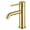 Brushed Gold, variant on SUMERAIN Bathroom Sink Faucet Brushed Nickel Single-Handle Single-Hole Modern Vanity Basin Faucet Stainless Steel