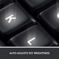 thumbnail image 3 of Logitech Wireless Illuminated Keyboard K800 - Clavier - Rétro-Éclairé - Sans Fil - 2.4 GHz - US, 3 of 5