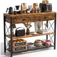 thumbnail image 1 of Credenza de Recibidor, Mesa de Entrada con Cajon y 3 Repisa, Estante Organizador de Recibidor Modernas, Credenzas Decorativa para Sala, Recámara, Comedor, 1 of 4