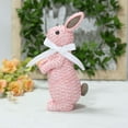 thumbnail image 5 of Milue Easter Bunny Figurine Resin Rattan Woven Rabbit Statue Art Crafts Decoration, 5 of 21