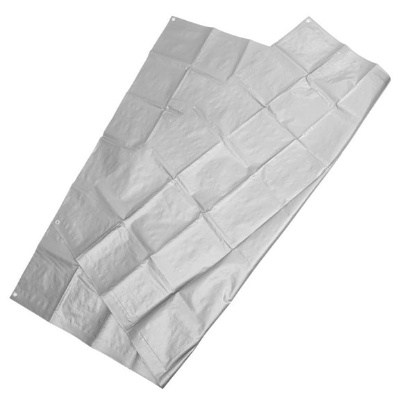 BESTOYARD Outdoor Silver Tarpaulin Film Canopy Water-Proof Protection Cloth