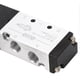 thumbnail image 3 of Électrovanne pneumatique avec fil, 2 positions, 5 voies, IP65, 0,15-0,8 Mpa, 12 V CC, 3 of 4