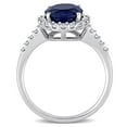 thumbnail image 4 of Everly Women's Sapphire 14K White Gold Engagement Ring, 4 of 9