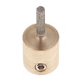 thumbnail image 1 of yuksok Stained Glass Grinder Head Bit Diamond Grinding Wheel for Tile 3.5x0.8cm, 1 of 9