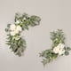 thumbnail image 4 of Decoración de pared de flores artificiales Cateissary Rosa 2 piezas, 4 of 6