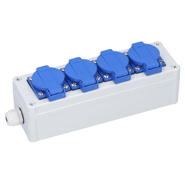 Caja de enchufe impermeable para exteriores, caja de enchufe impermeable para exteriores, toma de corriente de pared, tomas de corriente eléctricas diseñadas para la perfección
