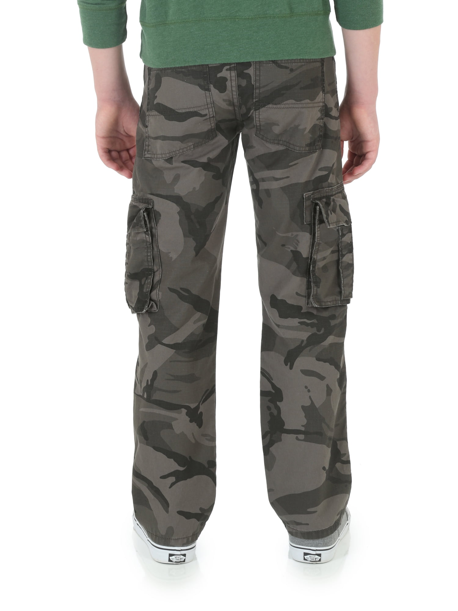 boys lined cargo pants