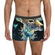 thumbnail image 1 of Balery Colorful Stained Glass Deer Calzoncillos bóxer para hombre, ropa interior de algodón suave y transpirable con cinturilla de nailon-XX-Large, 1 of 5