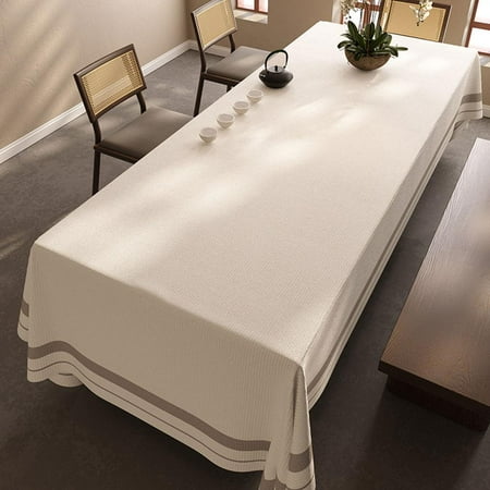 

Rectangular Tablecloth Washable Waterproof Tablecloth Office Tableclothy