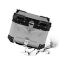 thumbnail image 3 of Motorcycle Top Case 45L Aluminum Alloy Tail Box Motorcycle Trunk Rear Luggage with Quick Release Plate Back Cushion for, 3 of 7