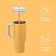 thumbnail image 2 of Vaso de viaje Owala de acero inoxidable con aislamiento de 1,2 L, color naranja, 2 of 5