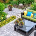 thumbnail image 6 of 30 Bundles Artificial Flowers for Outdoors UV Resistant Boxwood Shrubs Artificial Eucalyptus Fake Plants Faux Plastic Greenery for Farmhouse Garden Home Indoor Outdoor Decoration (Mixed), 6 of 6