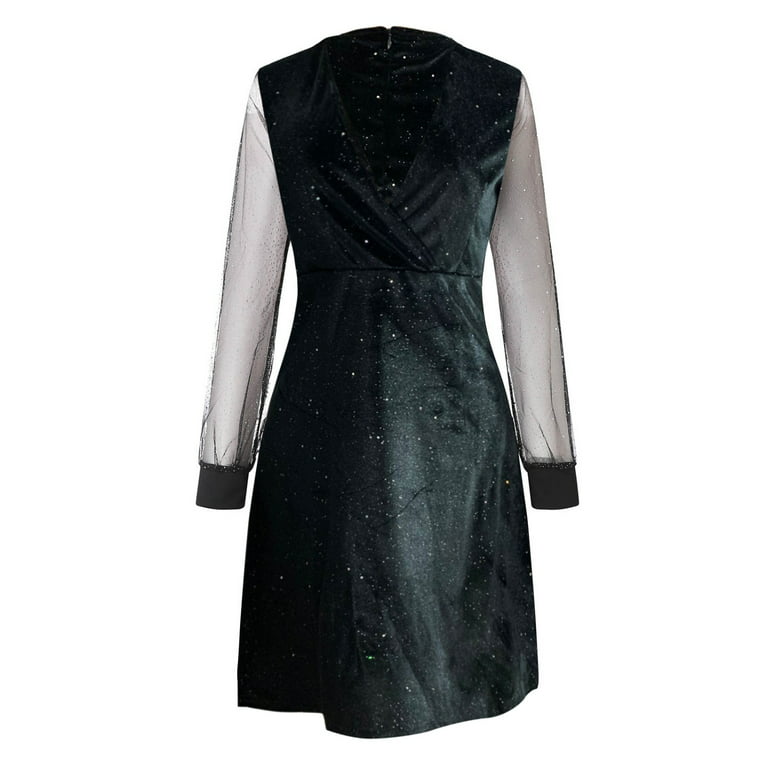 Velvet Dress - ESQUALO  Women's Clothing & Accessories