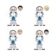 thumbnail image 1 of Blocknetic 4 pcs Super Hero Mini Anime Action Figures, Magical Space Suit Building Blocks Bricks Toy, 1 of 5