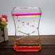 thumbnail image 1 of Juguete de descompresión de reloj de arena líquido amarillo dinámico rosa con adorno de aceite que fluye de 2 colores para, 1 of 4