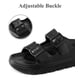 thumbnail image 5 of Sandalias con plataforma Haifago para mujer, con soporte de arco, toboganes de playa, 5 of 6