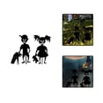 thumbnail image 3 of JHGoosa Decoration Silhouette Garden Art Pile Garden Little Outline Decorati Devil Metal Patio & Garden, 3 of 8
