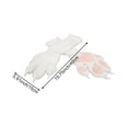 thumbnail image 2 of Byfri White Pink Furry Animal Paw Gloves 40x15cm Warm Plush Mittens for Winter Festive Events, 2 of 7
