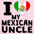 thumbnail image 2 of CafePress - I Heart My Mexican Uncle Body Suit - Baby Light Bodysuit, Size Newborn - 24 Months, 2 of 4